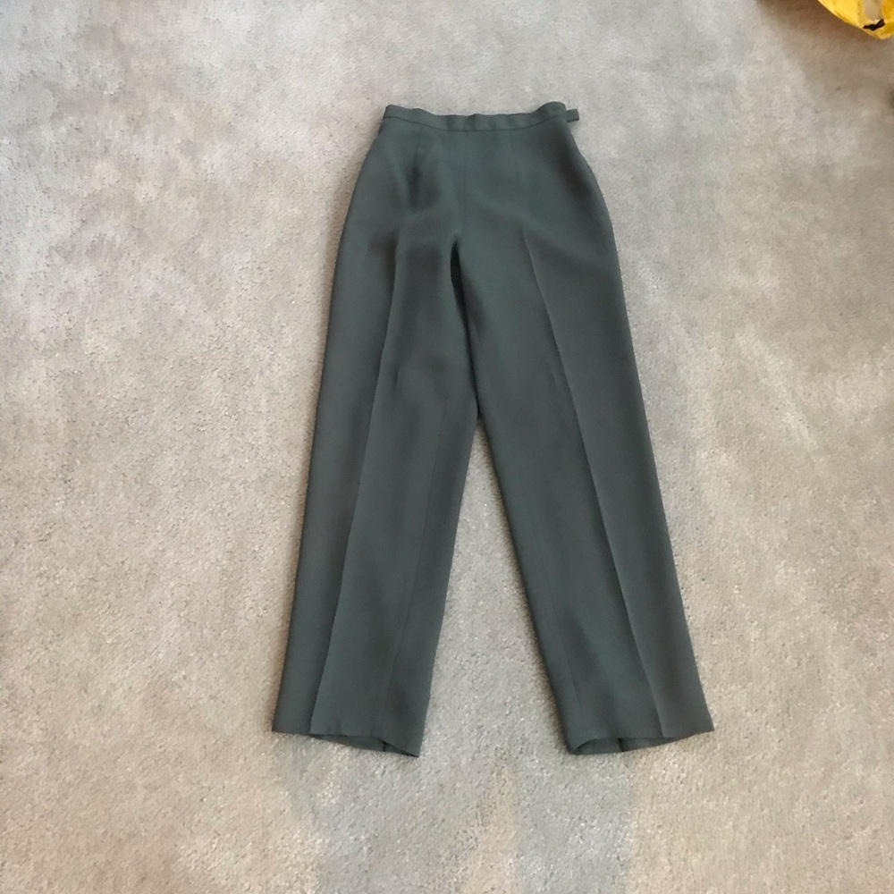 Dark green dress pants